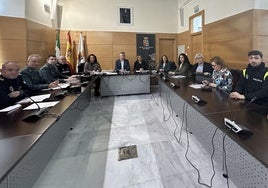 Reunión de la comisión de Viogen y la comisión local de seguimiento de casos de violencia de Género en Martos.