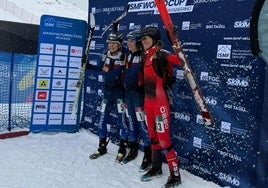 Ana Alonso gana el bronce en el sprint de la Copa del Mundo de Boí Taüll