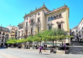 Ayuntamiento de Jaén, en una imagen de arhcivo.