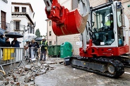 Arrancan las obras de reurbanización de las calles Minas y Alberzana