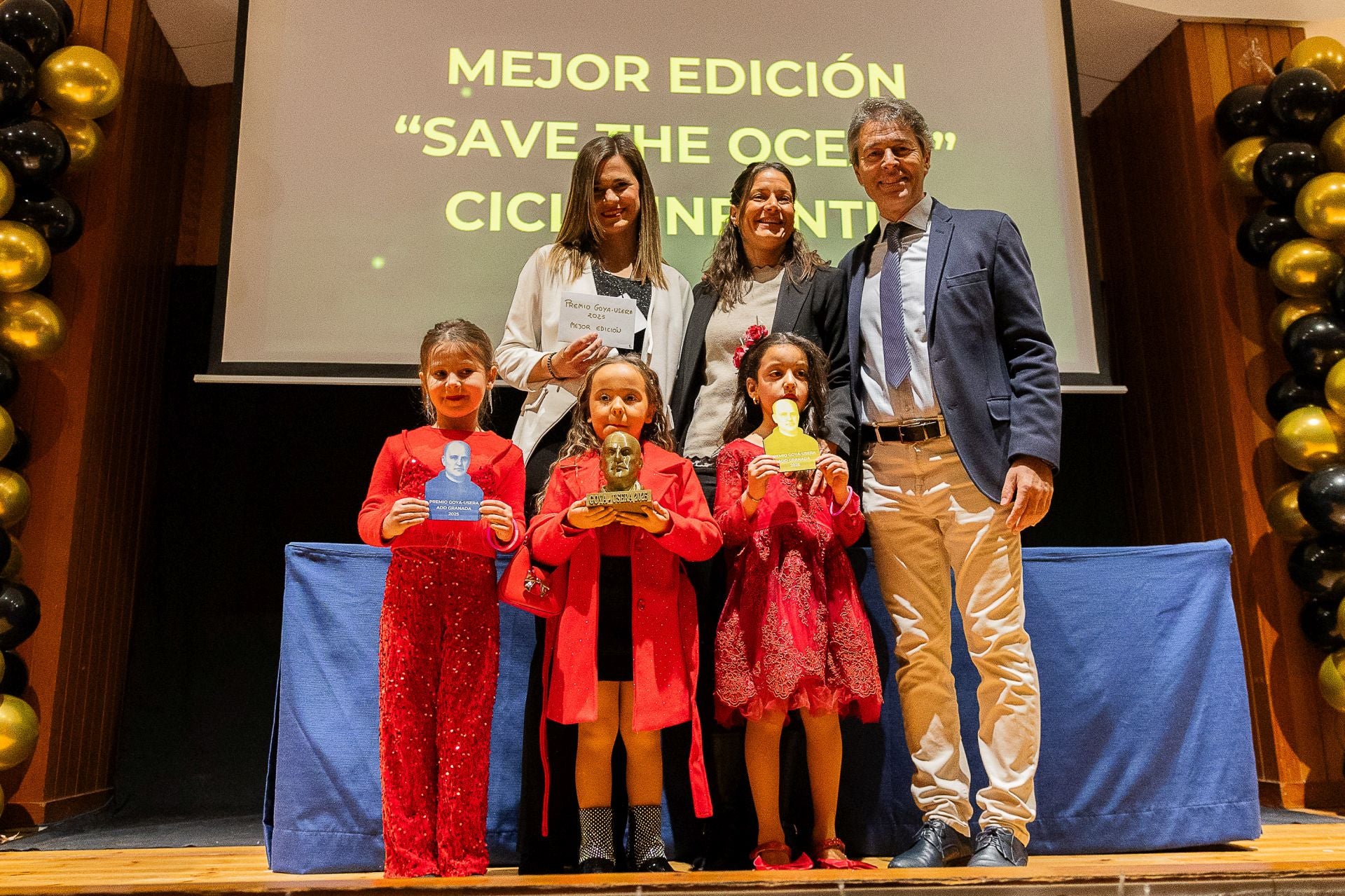 Así ha vivido el Colegio Amor de Dios los Premios Goya-Usera 2025