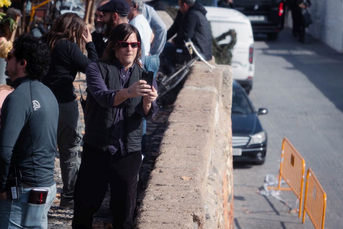 Imágenes exclusivas de Norman Reedus en Granada