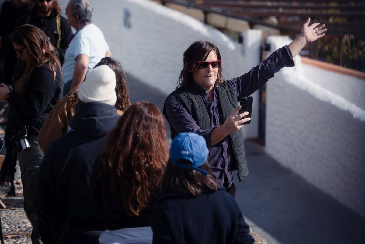 Imágenes exclusivas de Norman Reedus en Granada