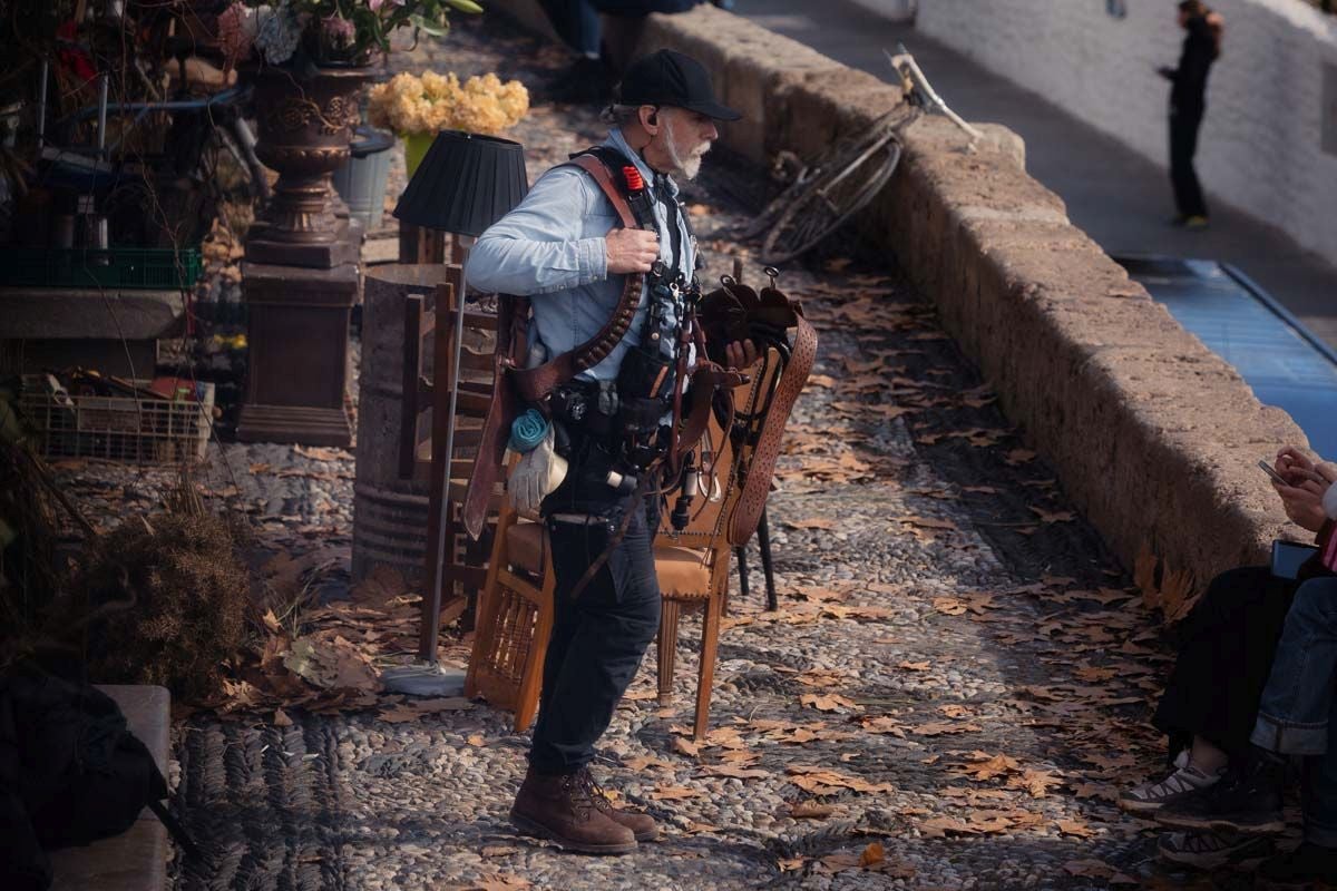 Imágenes exclusivas de Norman Reedus en Granada