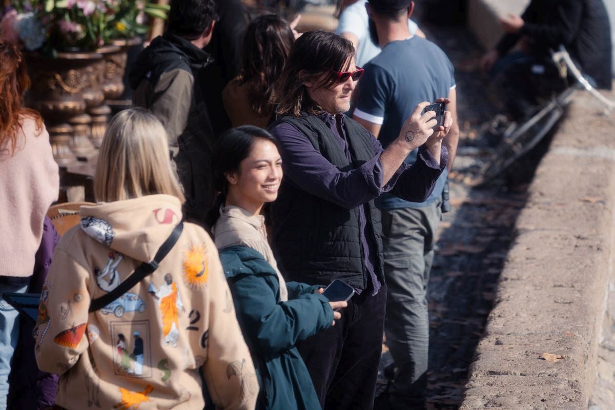 Imágenes exclusivas de Norman Reedus en Granada