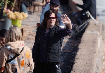 Norman Reedus se gana el cariño de Granada