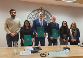 Presentación de la hoja de ruta en la antigua Escuela de Magisterio de Jaén.