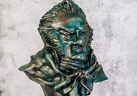 Réplica comestible de la estatuilla realizada por Renan Oliveira.