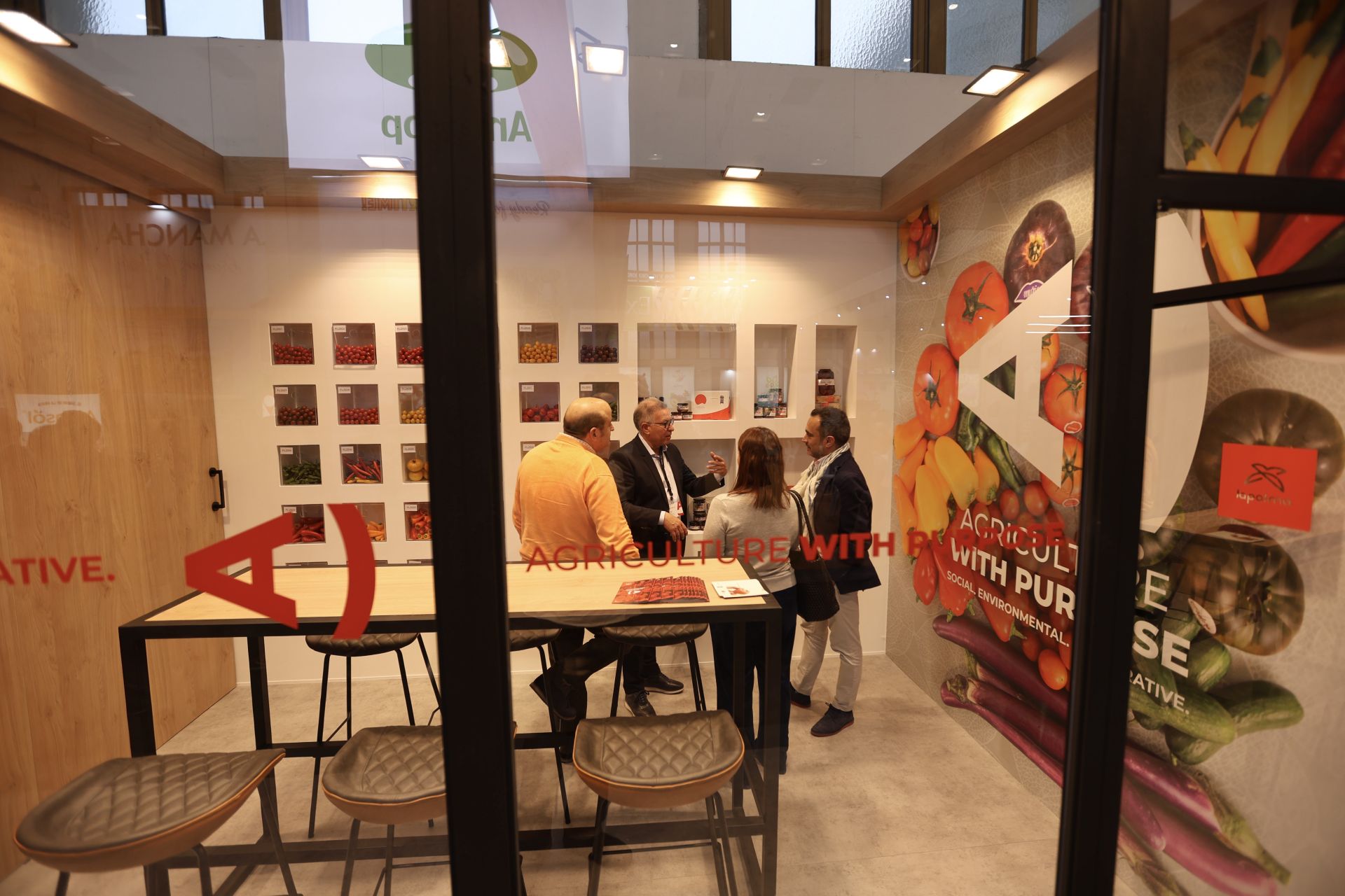 Estand de La Palma en Fruit Logistica.