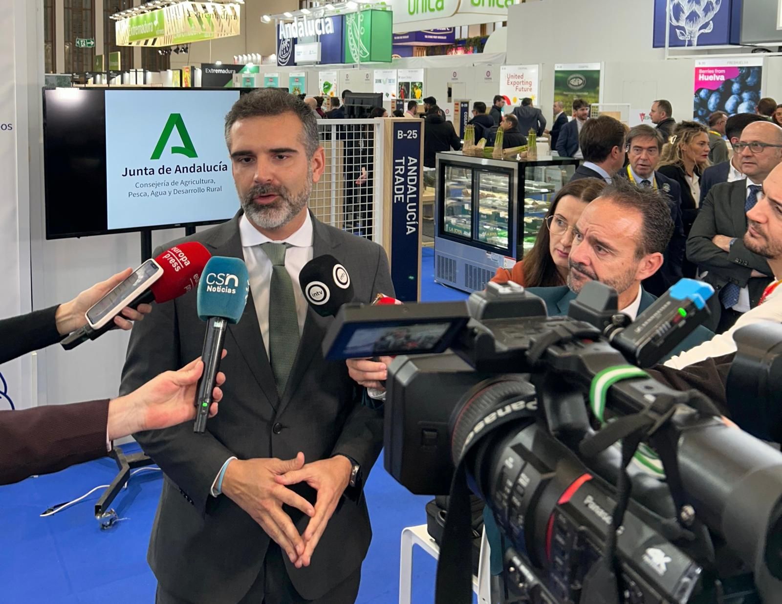 Ramón Fernández-Pacheco, en Fruit Logistica.