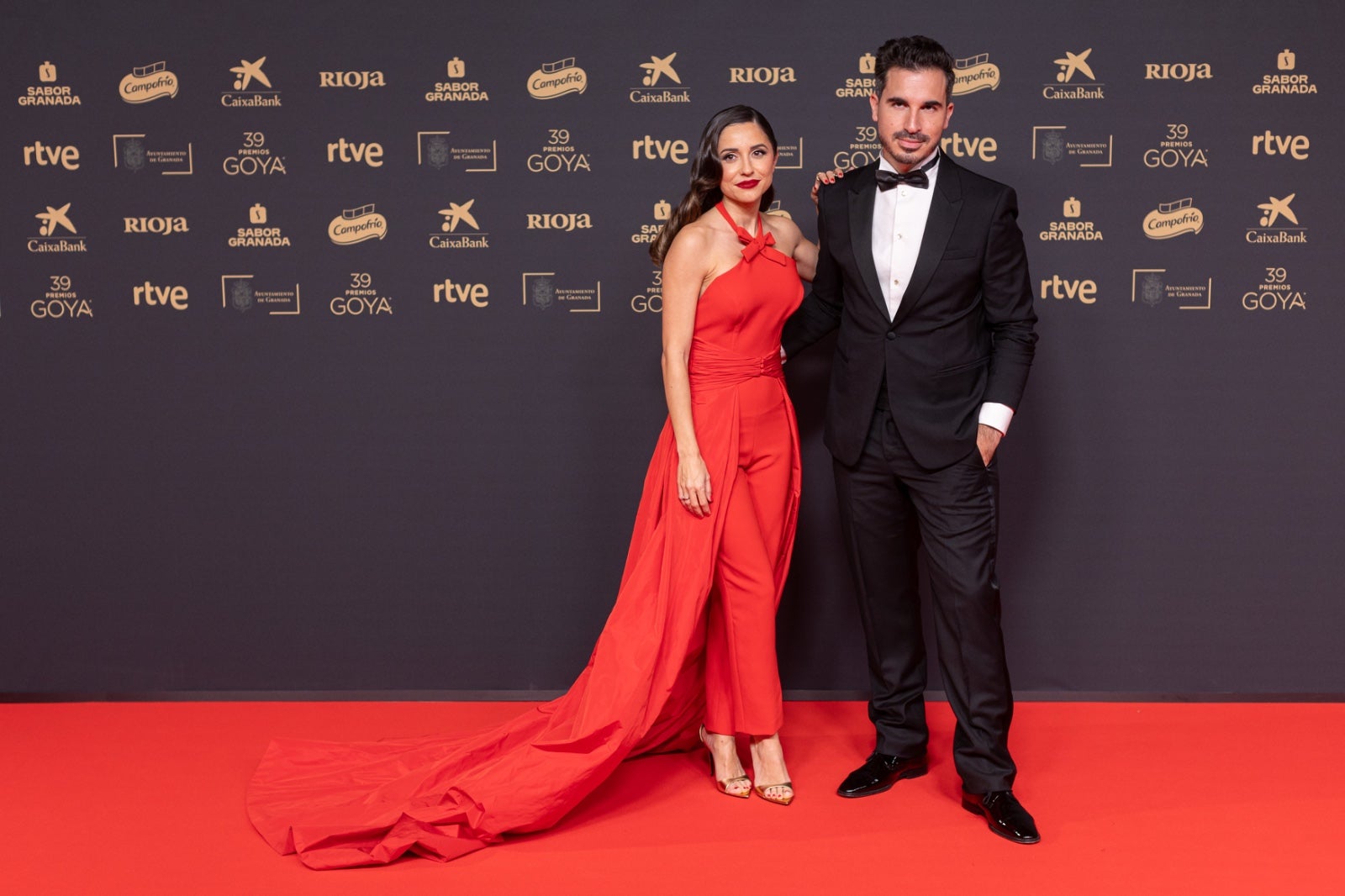 Las fotos dentro de la alfombra roja de los Goya de Granada