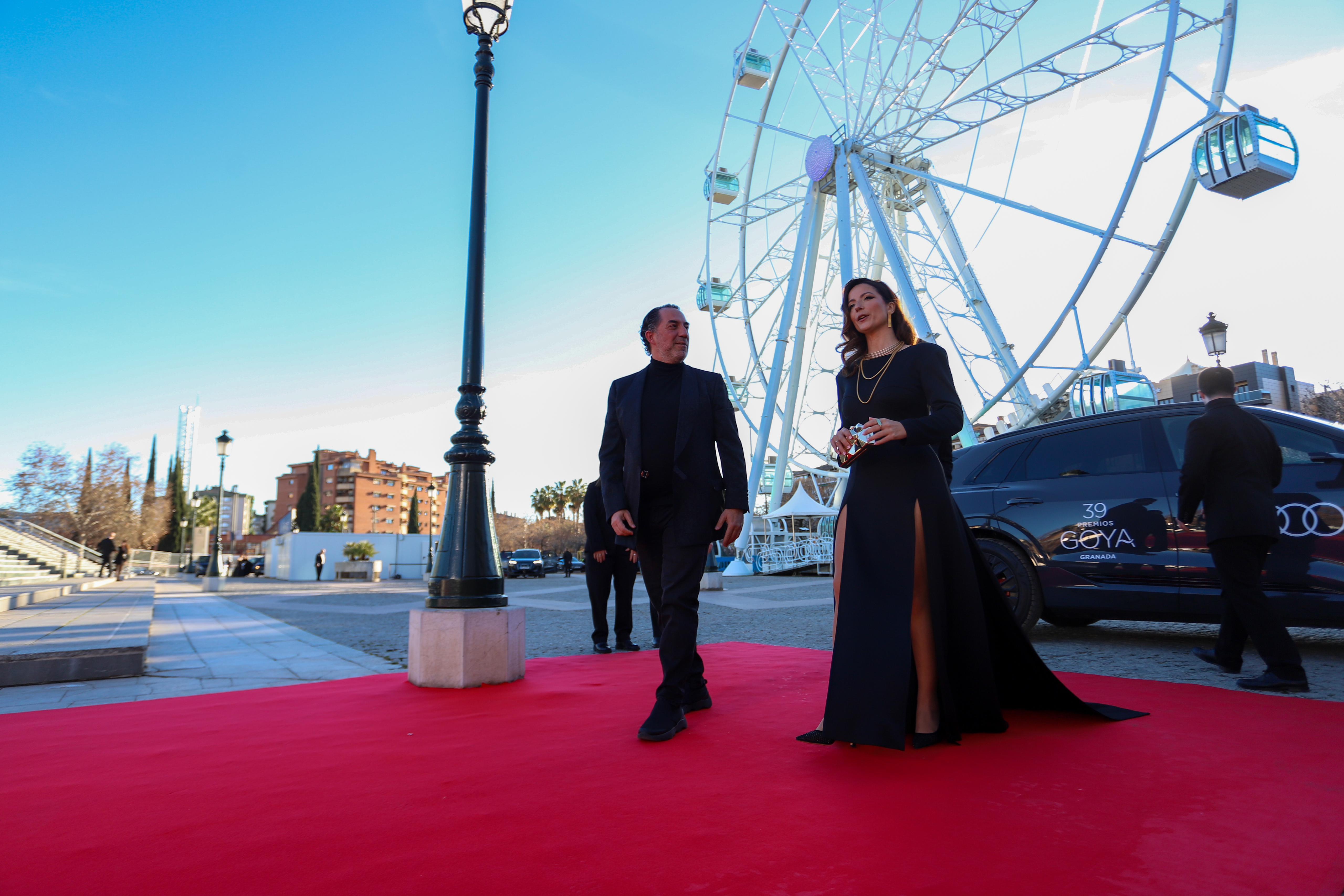 Las fotos dentro de la alfombra roja de los Goya de Granada