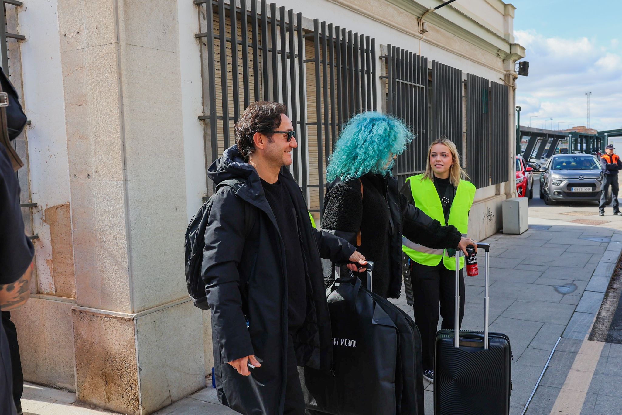 Así ha sido la llegada masiva de famosos a Granada por tierra y aire