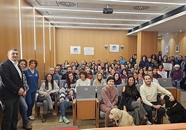 Acto de protesta celebrado este martes.