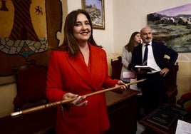 La nueva alcaldesa de Montefrío, Remedios Gámez.
