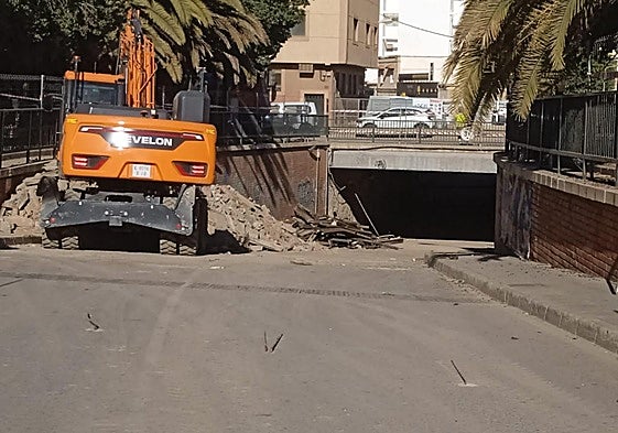 El soterramiento dice este miércoles adiós al túnel de La Goleta