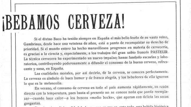 ¿De qué acequia granadina se extraía agua para la elaboración de esta primera cerveza?