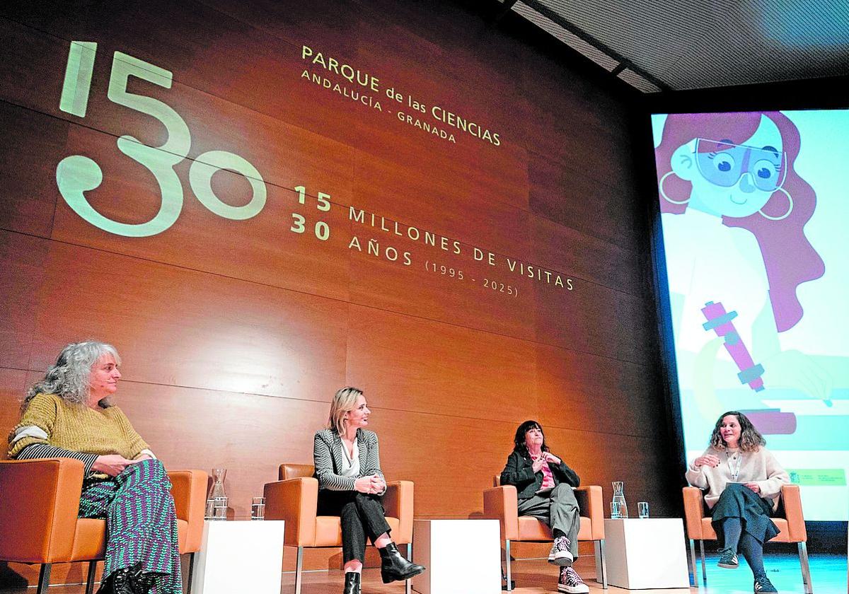 Celebración del Día de la Mujer y la Niña en la Ciencia en el Parque de las Ciencias de Granada.