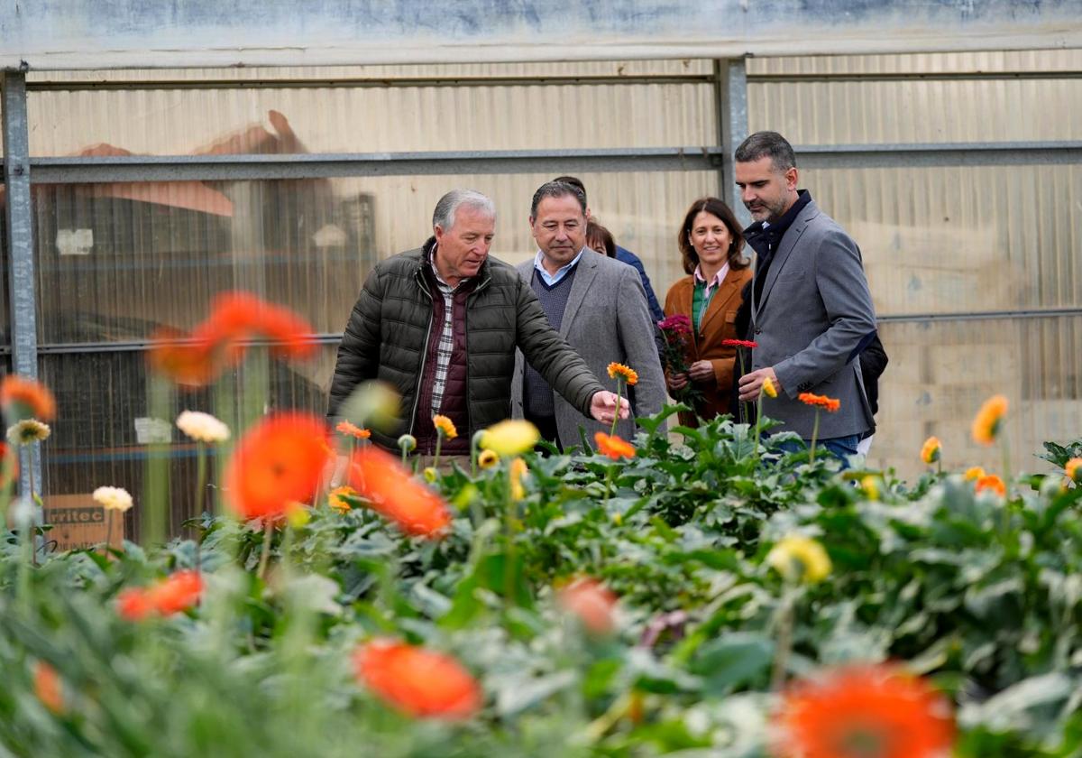 Fernández-Pacheco pide a Planas que «pelee en Bruselas» por el reconocimiento de la flor cortada como productor de frutas y hortalizas