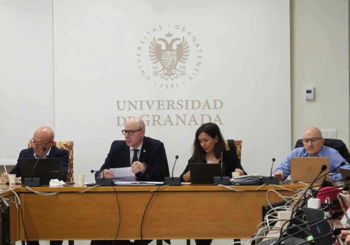 Mercado en la presentación del Plan Propio de Internacionalización.