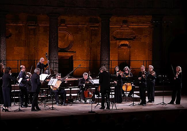 Concierto en el Palacio de Carlos V.