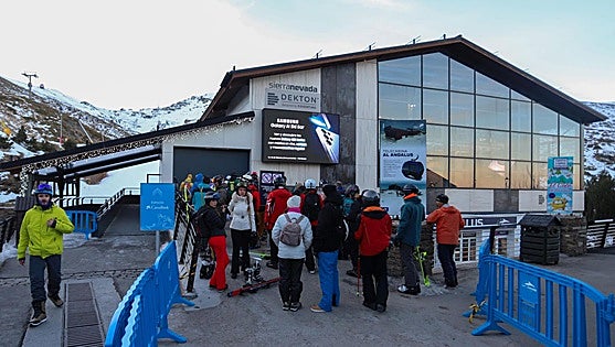 Un sábado de lleno en Sierra Nevada