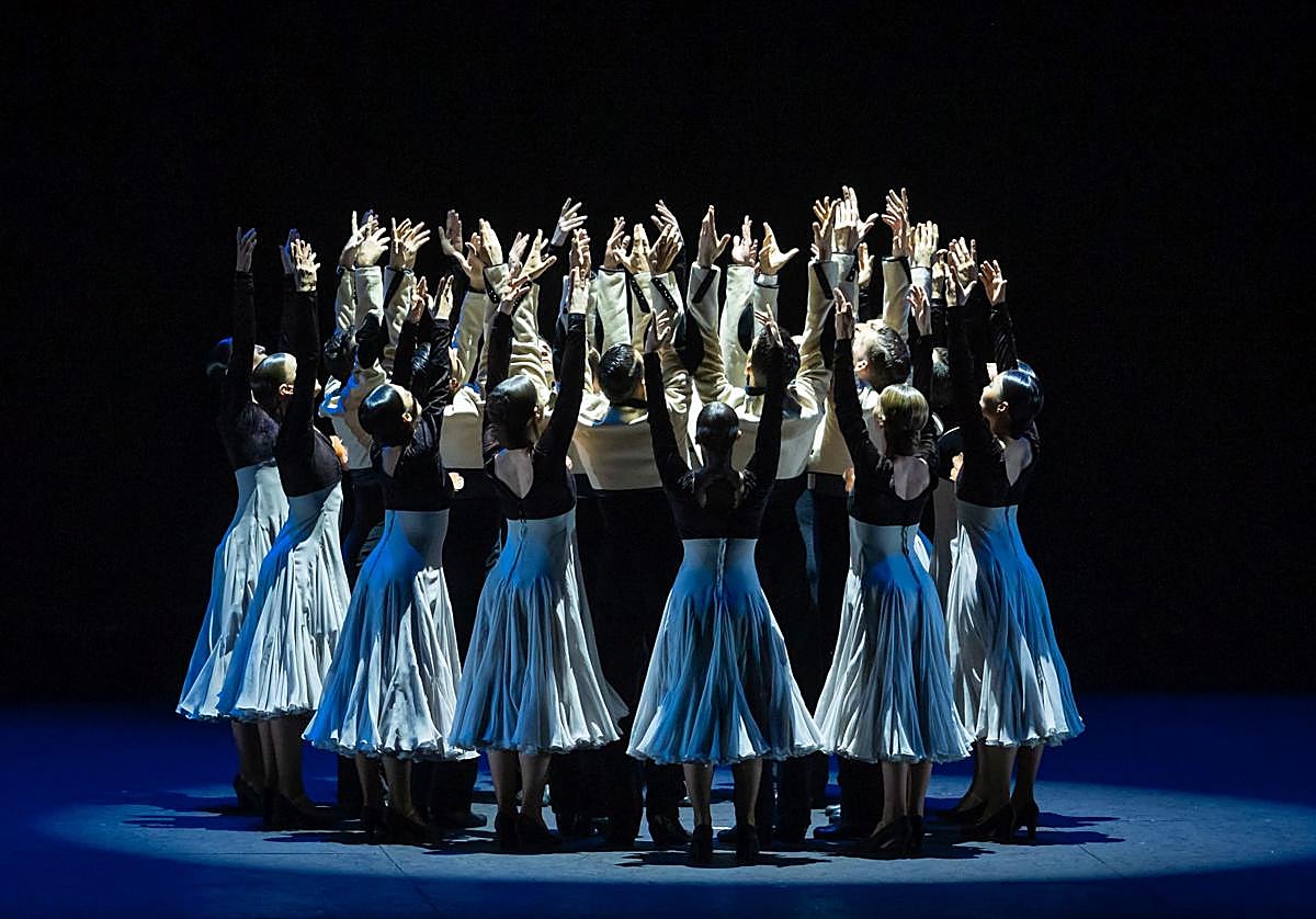 Ballet Nacional en la gala benéfica de danza para la Fundación Reina Sofía, Generaciones, en el Auditorio del Generalife.