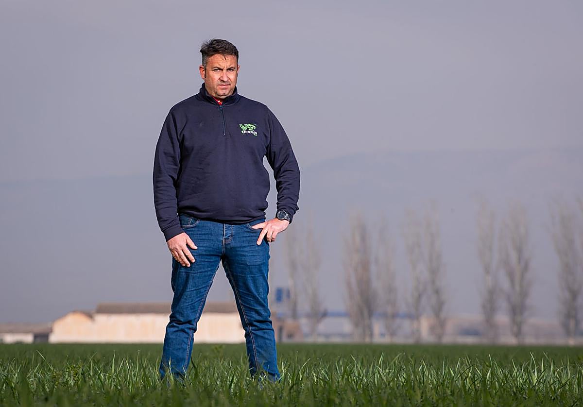 José Guzmán fue uno de los participantes de las protestas en Pinos Puente.