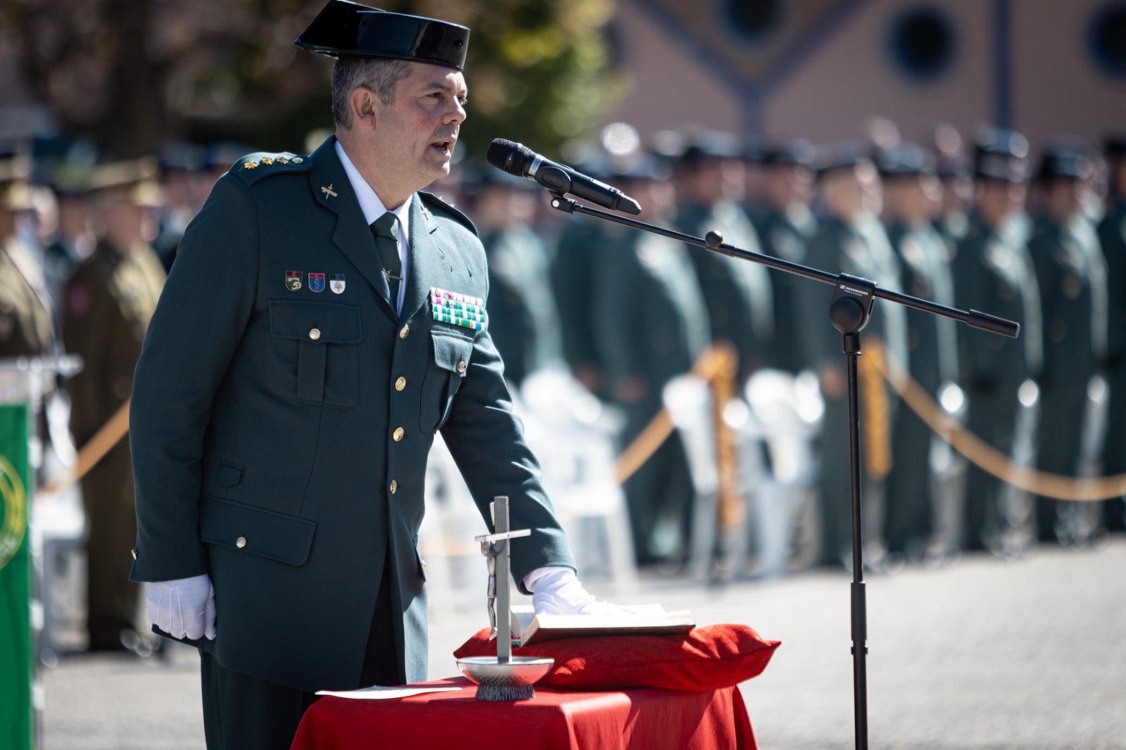 Así ha sido la toma de posesión de Francisco Javier Arteaga en Granada