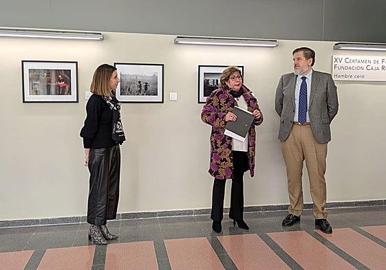 Inauguración de la exposición en la Universidad de Jaén.