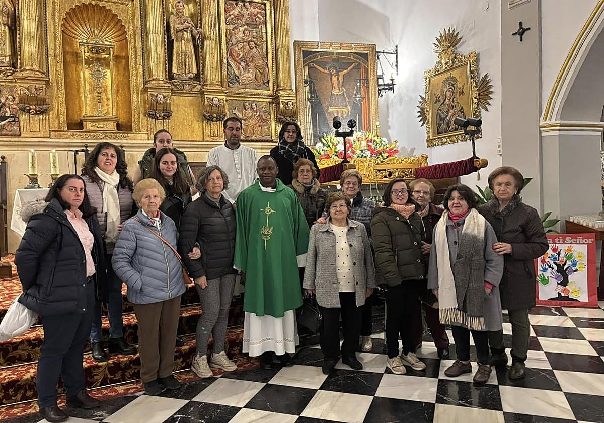 Tercer y último día del triduo por las familias, los enfermos y personas mayores.