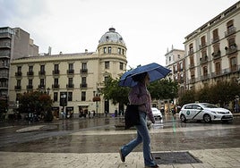 Lluvia en Andalucía.