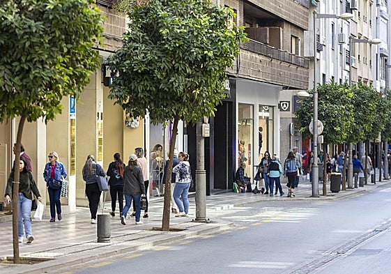 La calle Recogidas se mantendría dentro del área en el que se permiten las aperturas.