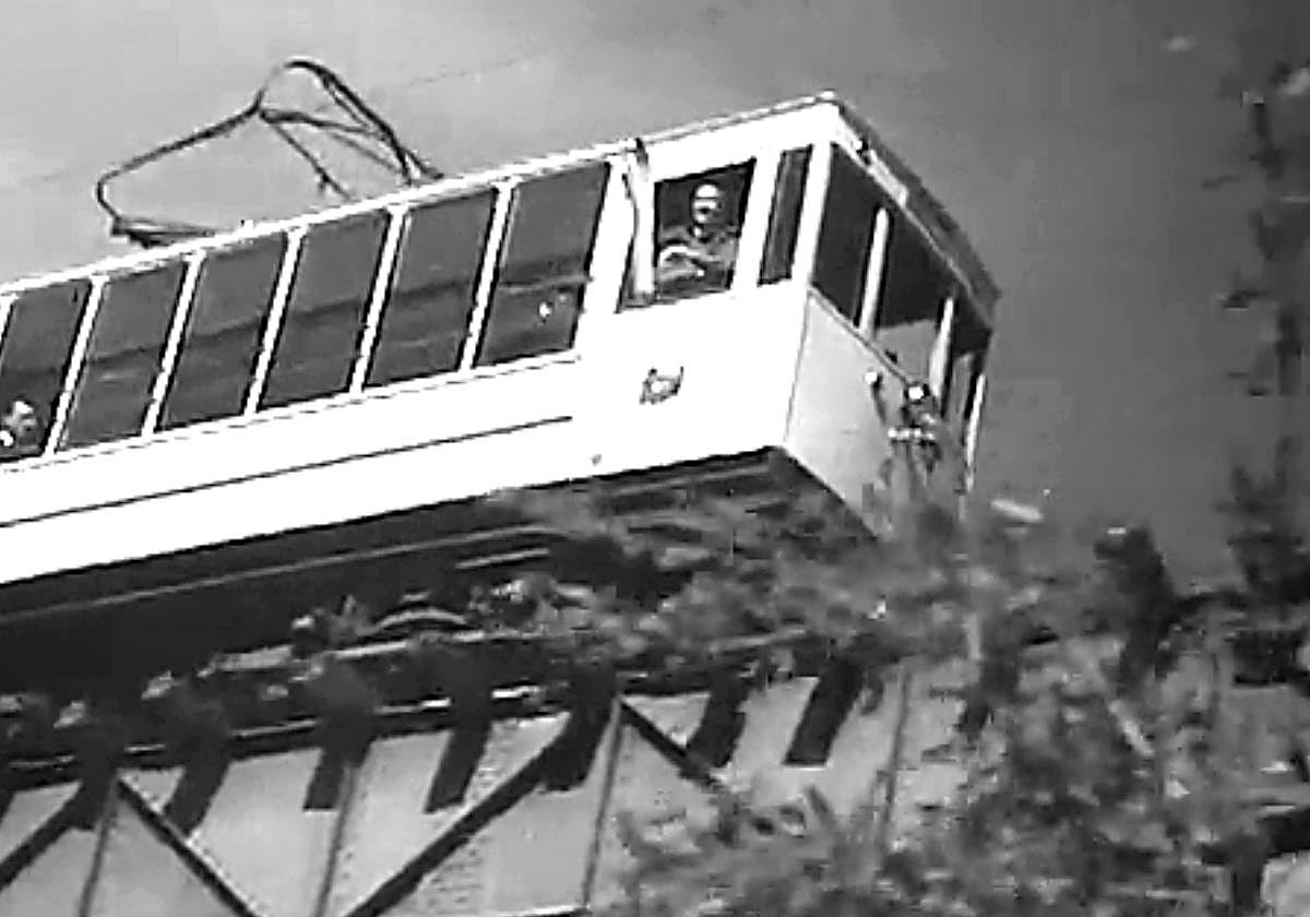 Así era el tranvía de la Sierra