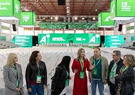 Visita a Fermasa de los miembros socialistas.