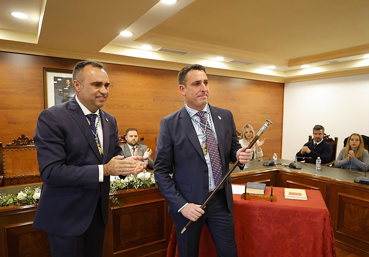 El nuevo alcalde de Alhendín, Jorge, Sánchez.