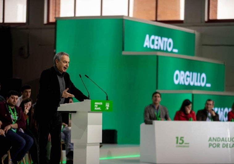 Zapatero durante su intervención en Fermasa.