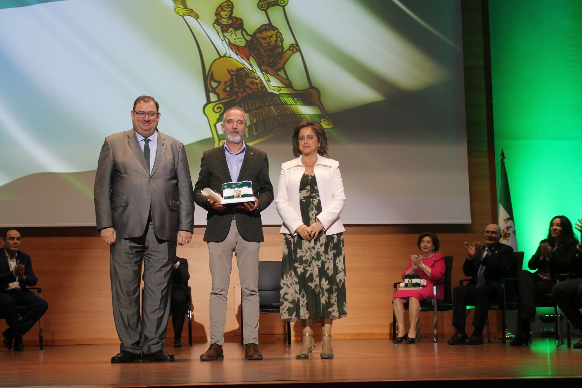 La entrega de las banderas de Andalucía en Jaén, en imágenes