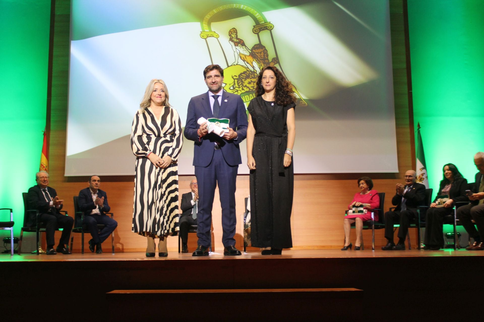 La entrega de las banderas de Andalucía en Jaén, en imágenes