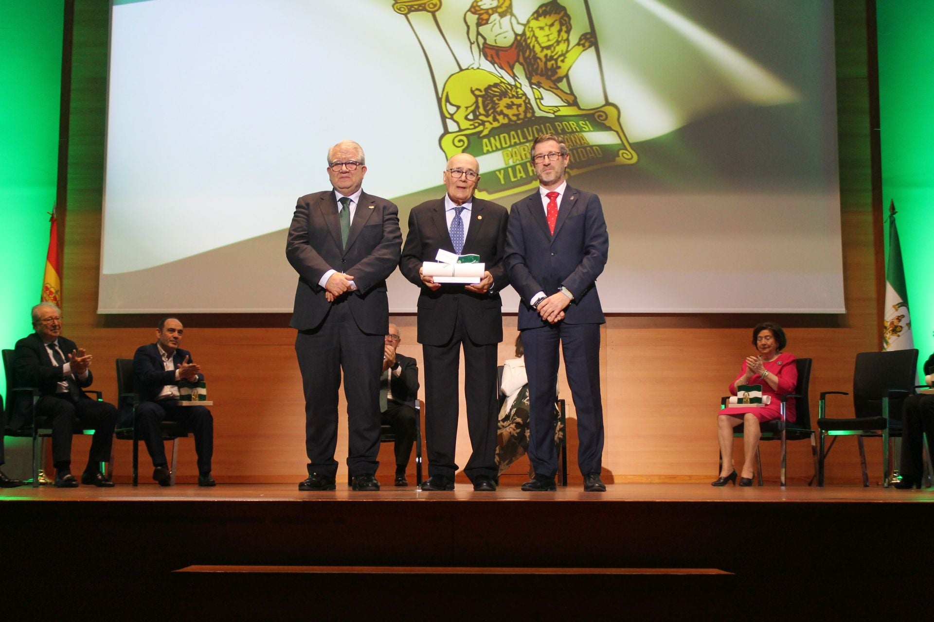 La entrega de las banderas de Andalucía en Jaén, en imágenes