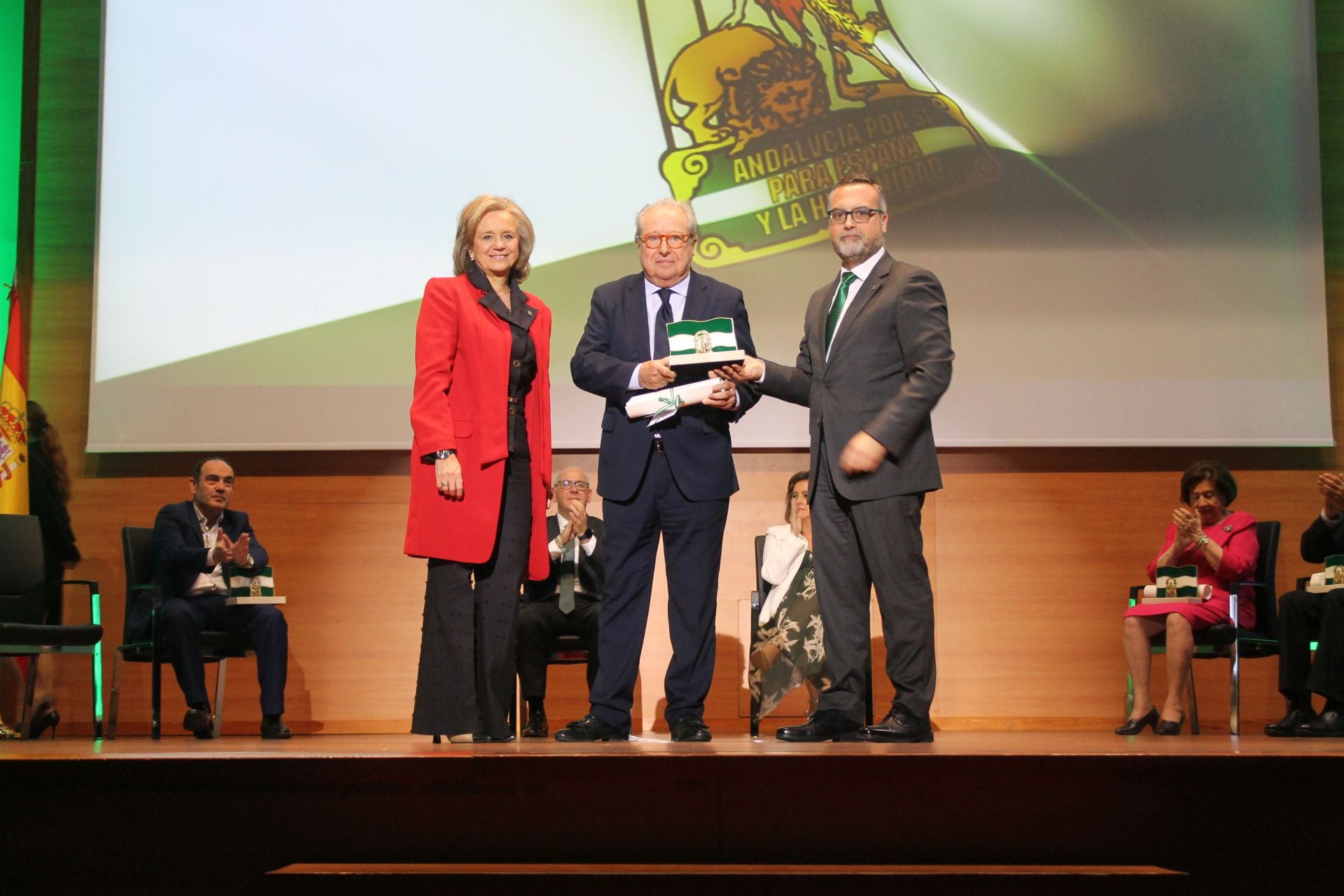 La entrega de las banderas de Andalucía en Jaén, en imágenes