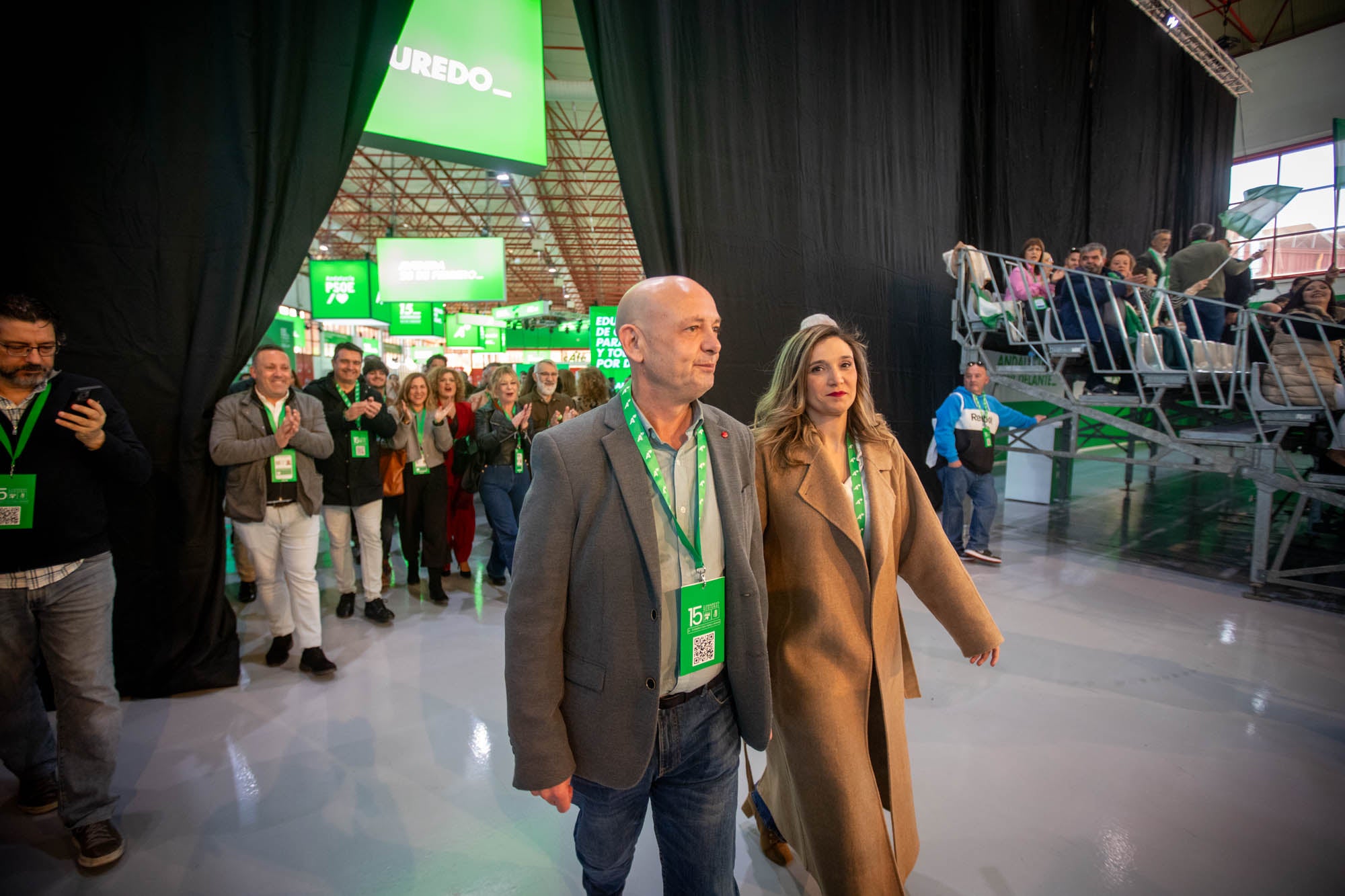 Las fotografías del cierre del congreso del PSOE-A en Armilla con Pedro Sánchez