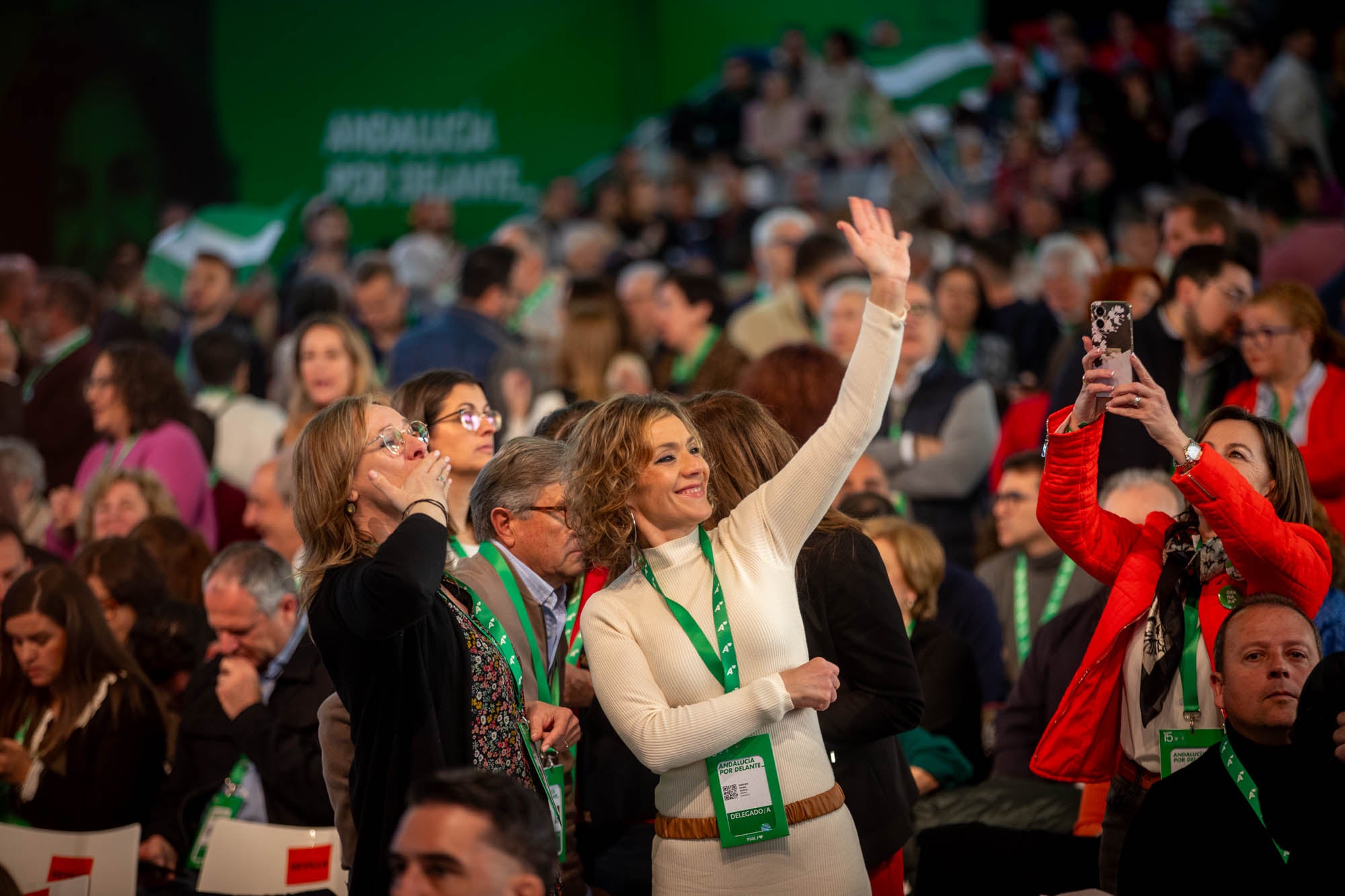 Las fotografías del cierre del congreso del PSOE-A en Armilla con Pedro Sánchez