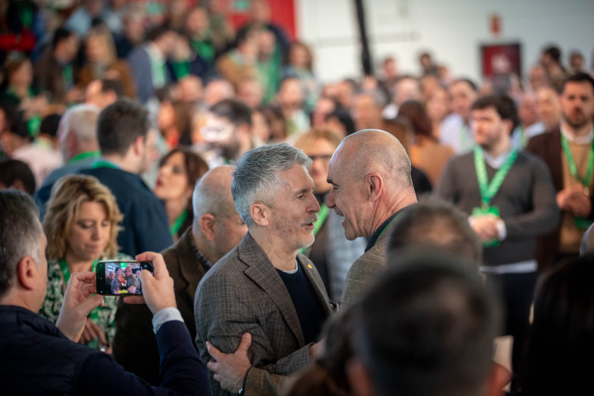 Las fotografías del cierre del congreso del PSOE-A en Armilla con Pedro Sánchez