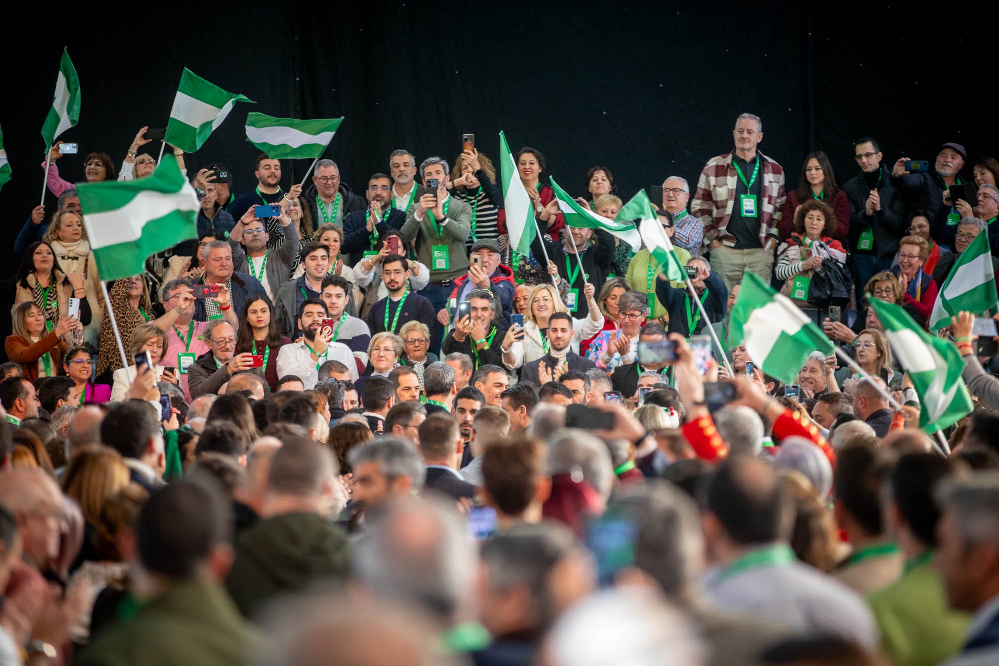 Las fotografías del cierre del congreso del PSOE-A en Armilla con Pedro Sánchez