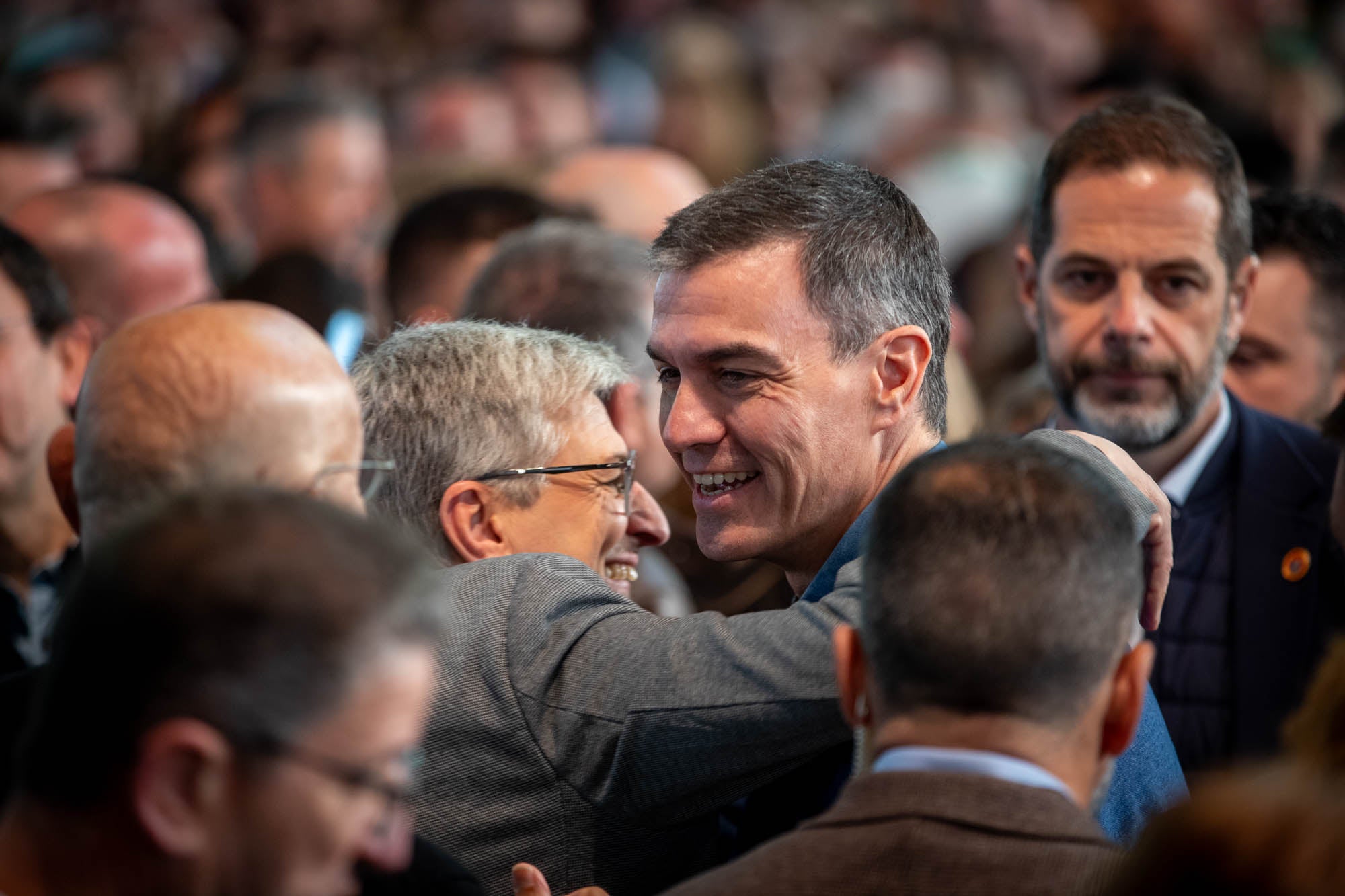 Las fotografías del cierre del congreso del PSOE-A en Armilla con Pedro Sánchez