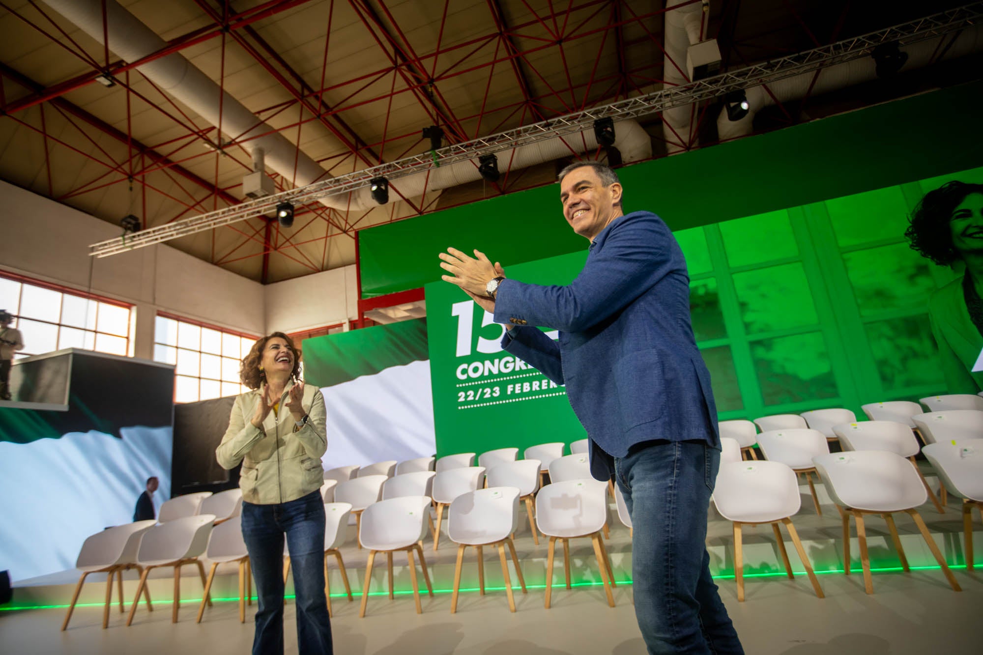 Las fotografías del cierre del congreso del PSOE-A en Armilla con Pedro Sánchez