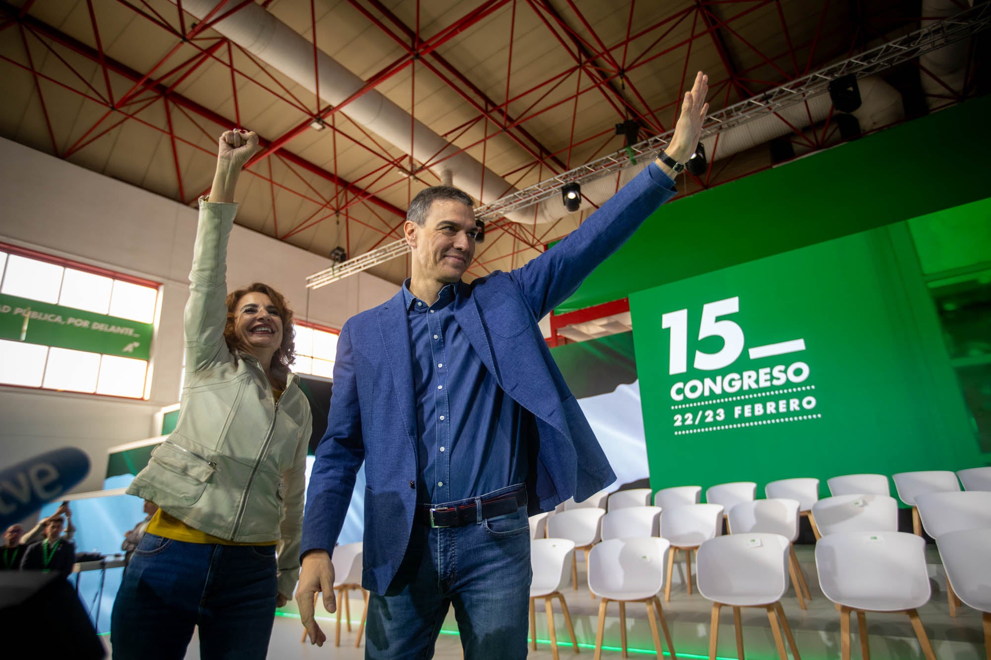 Las fotografías del cierre del congreso del PSOE-A en Armilla con Pedro Sánchez