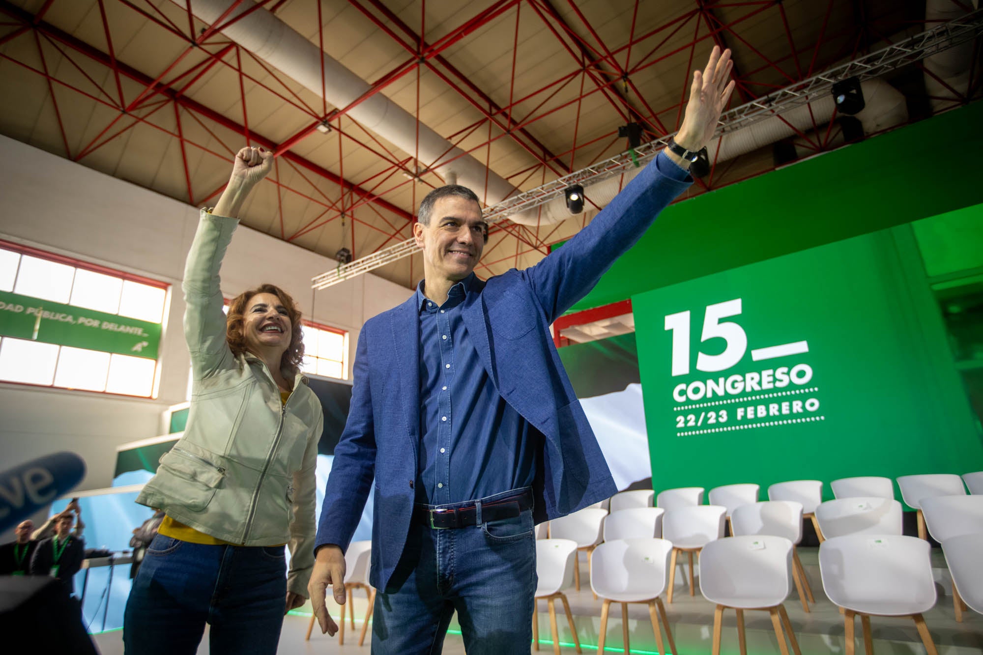 Las fotografías del cierre del congreso del PSOE-A en Armilla con Pedro Sánchez