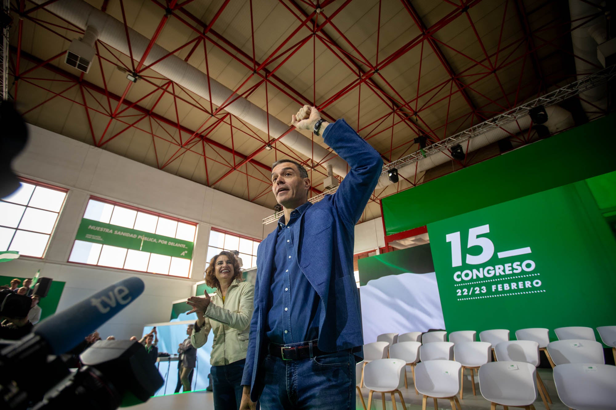 Las fotografías del cierre del congreso del PSOE-A en Armilla con Pedro Sánchez